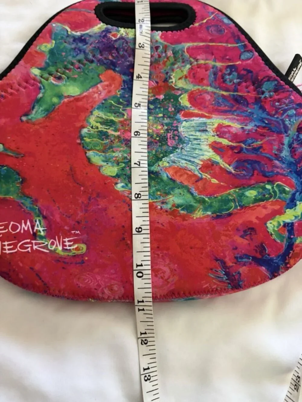 Leoma Lovegrove Neoprene Seahorse Lunch Bag NWOT